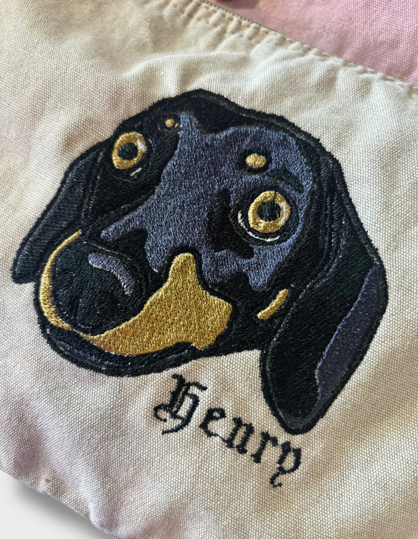 Custom Pet Embroidered Pouch