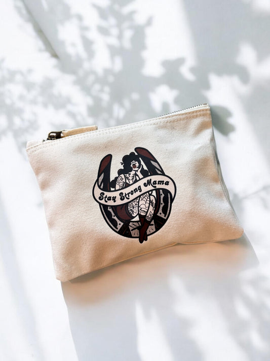 Lucky Mama Canvas Pouch