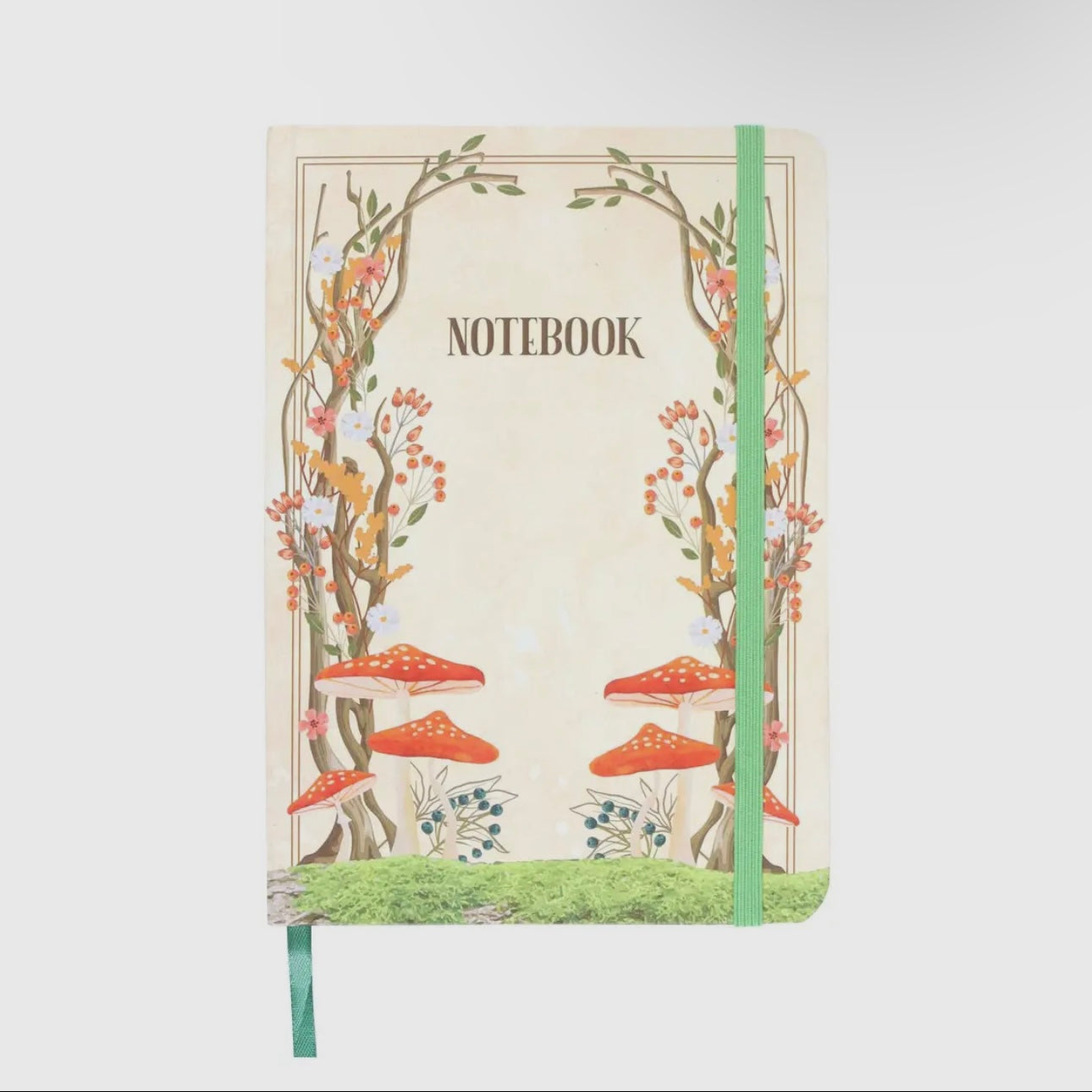 Enchanted Forest Mushroom Notebook