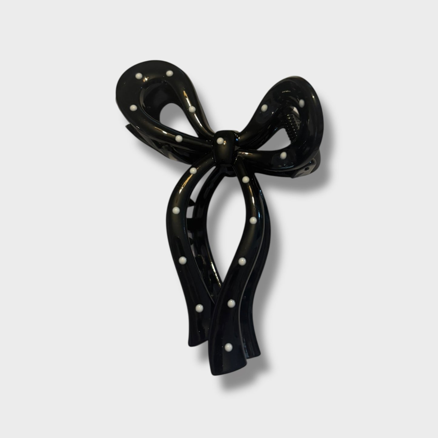 Spotted Bow Claw Clip