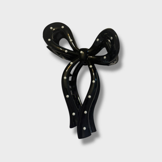 Spotted Bow Claw Clip