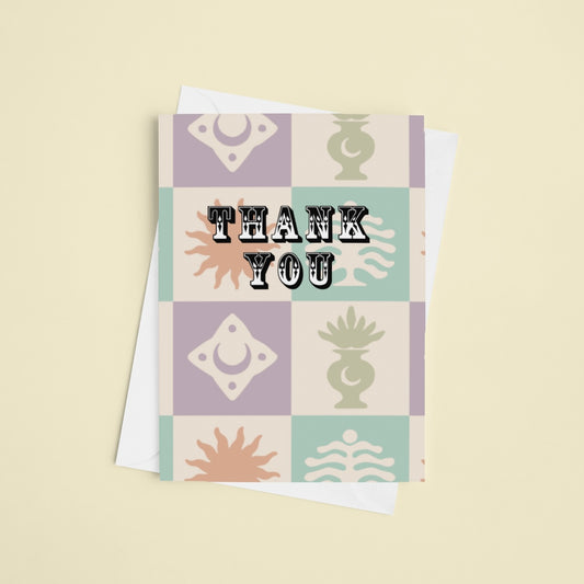 Thank You Greeting Card