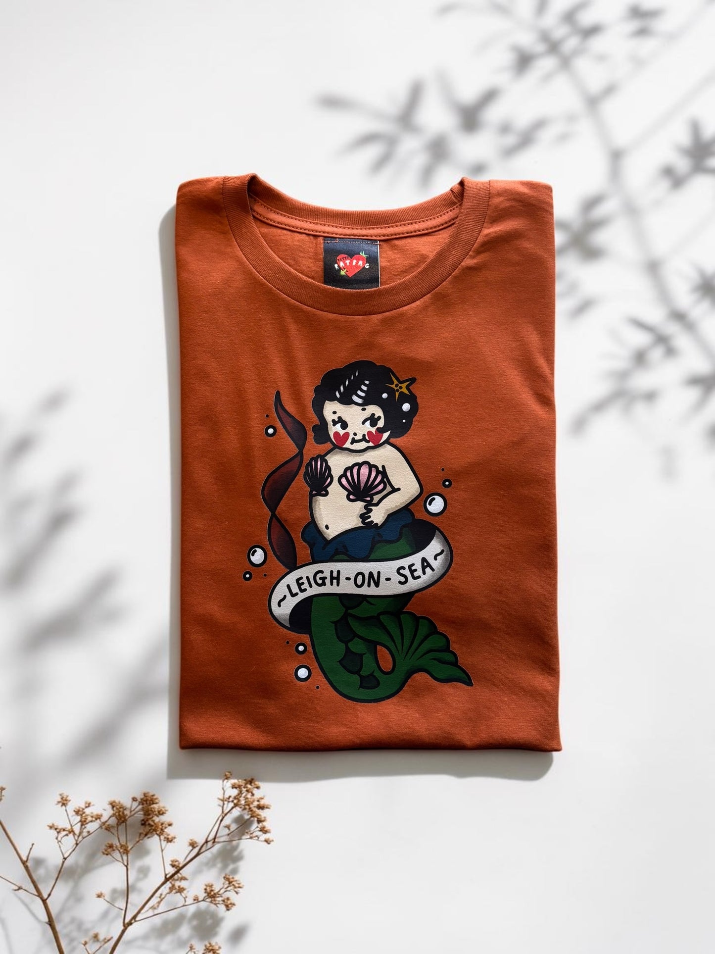 Mermaid Kewpie - Leigh-On-Sea T-Shirt