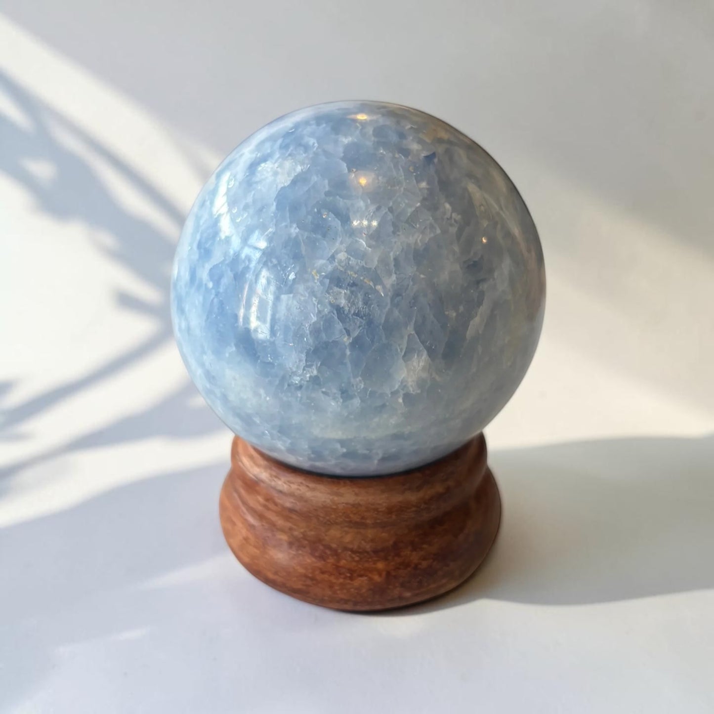 Blue Calcite Sphere