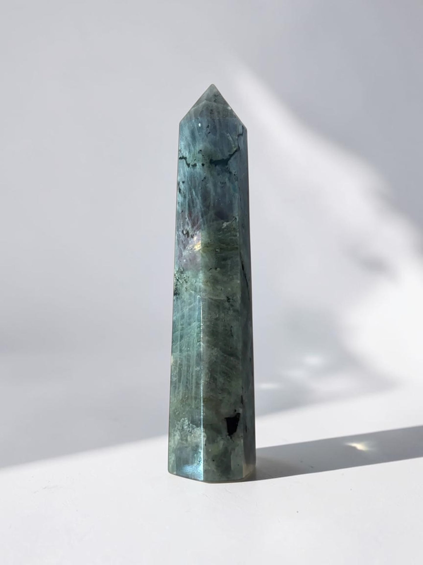 Labradorite Crystal Tower