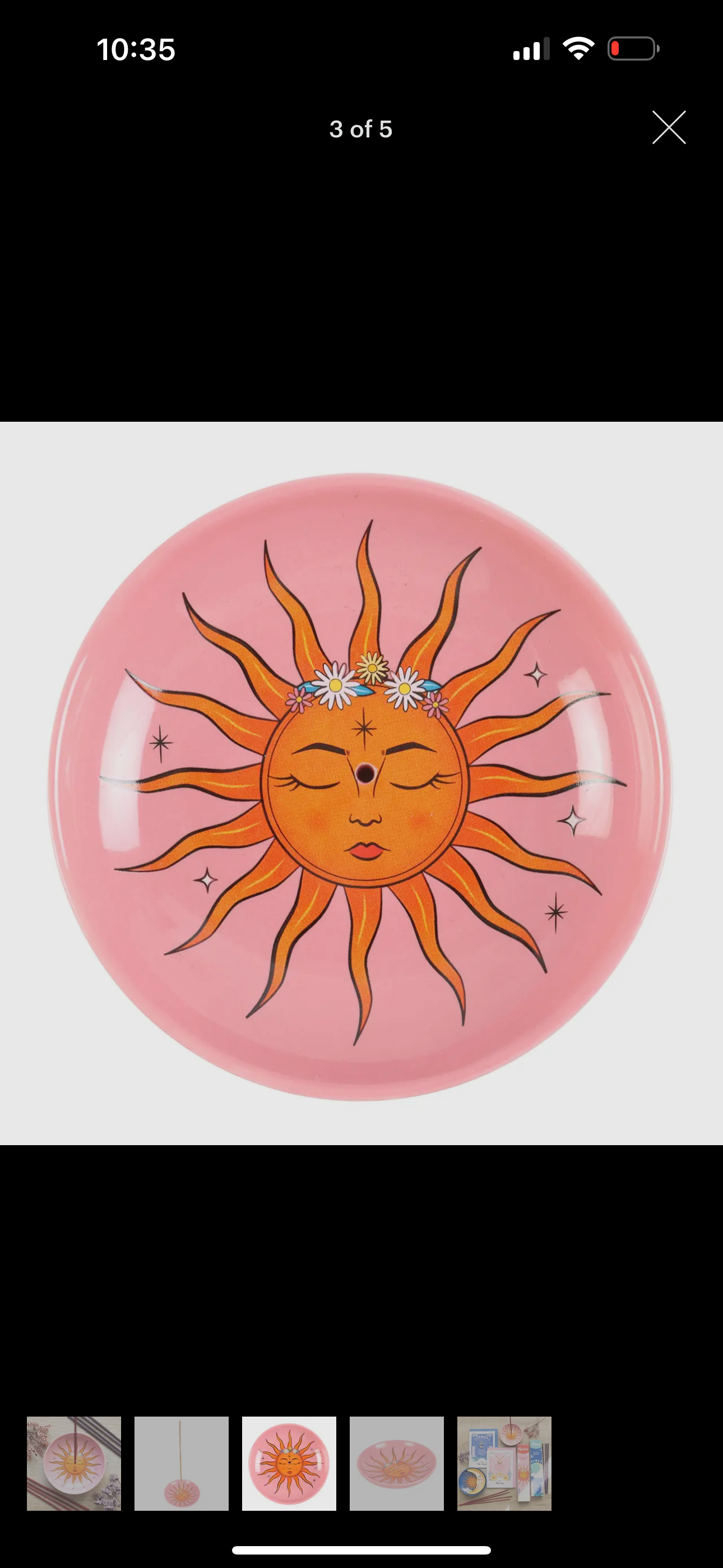 The Sun Celestial Incense Holder