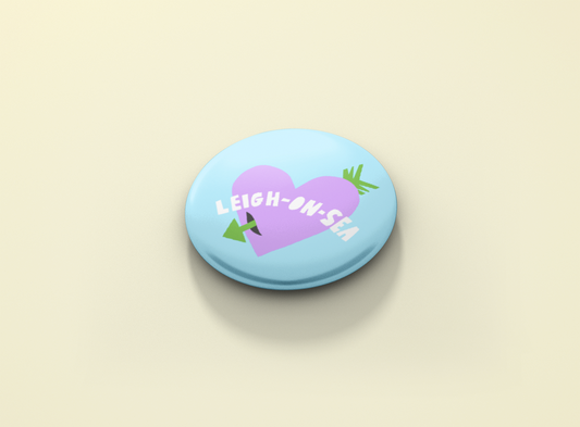 Leigh-On-Sea Button Badge