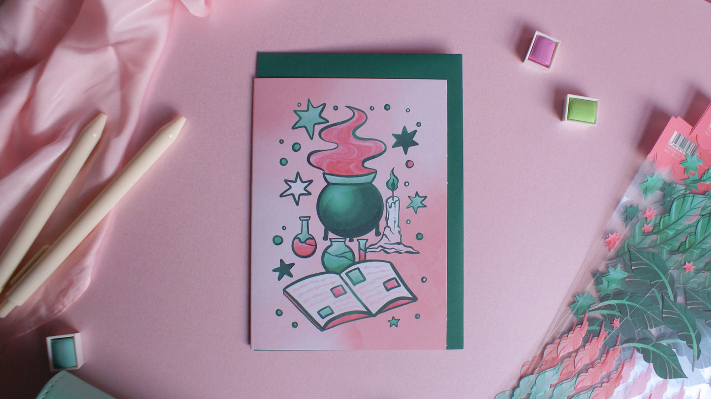 Potions - Greeting Card