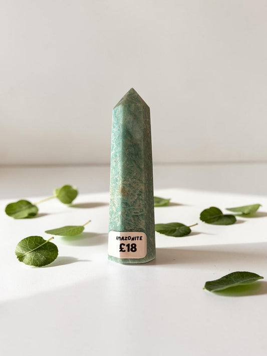 Amazonite Crystal Tower