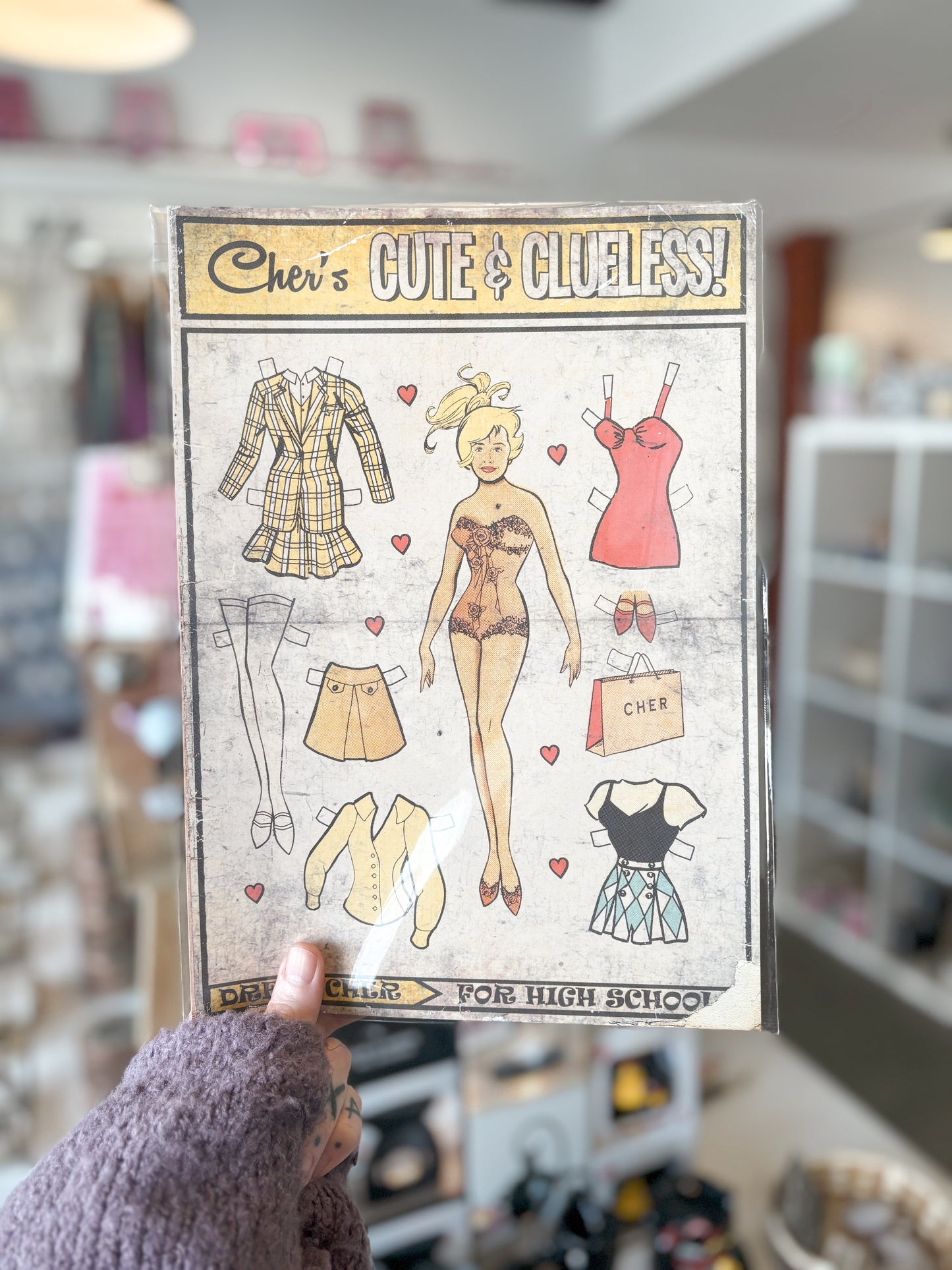 Retro Clueless Print