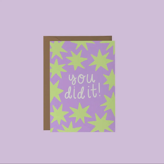 You Did It! Greeting Card