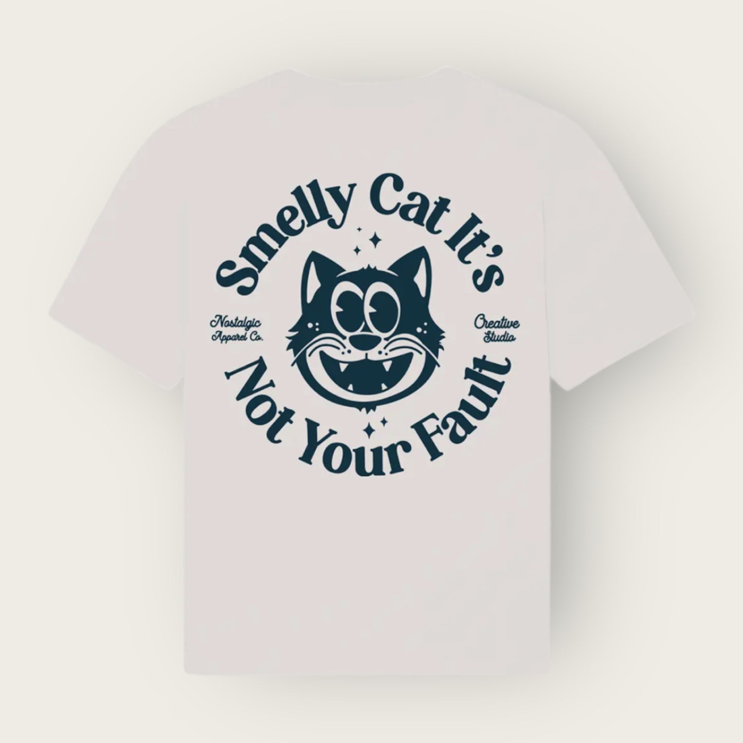 Retro Smelly Cat T-Shirt