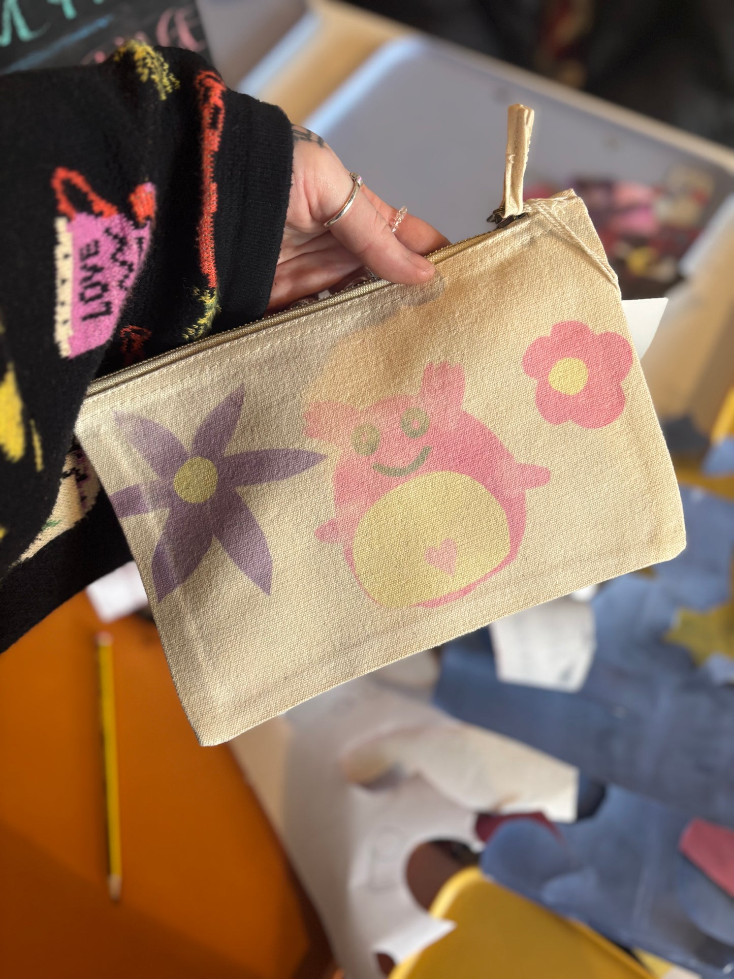 Mon 17th - Sat 22nd March/ DIY Custom Printed Bag Workshop