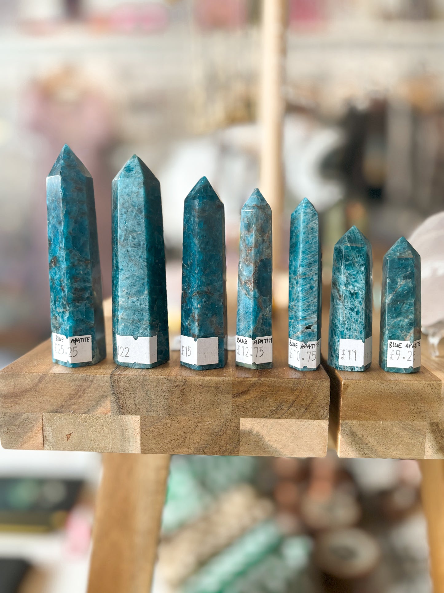 Blue Apatite Towers