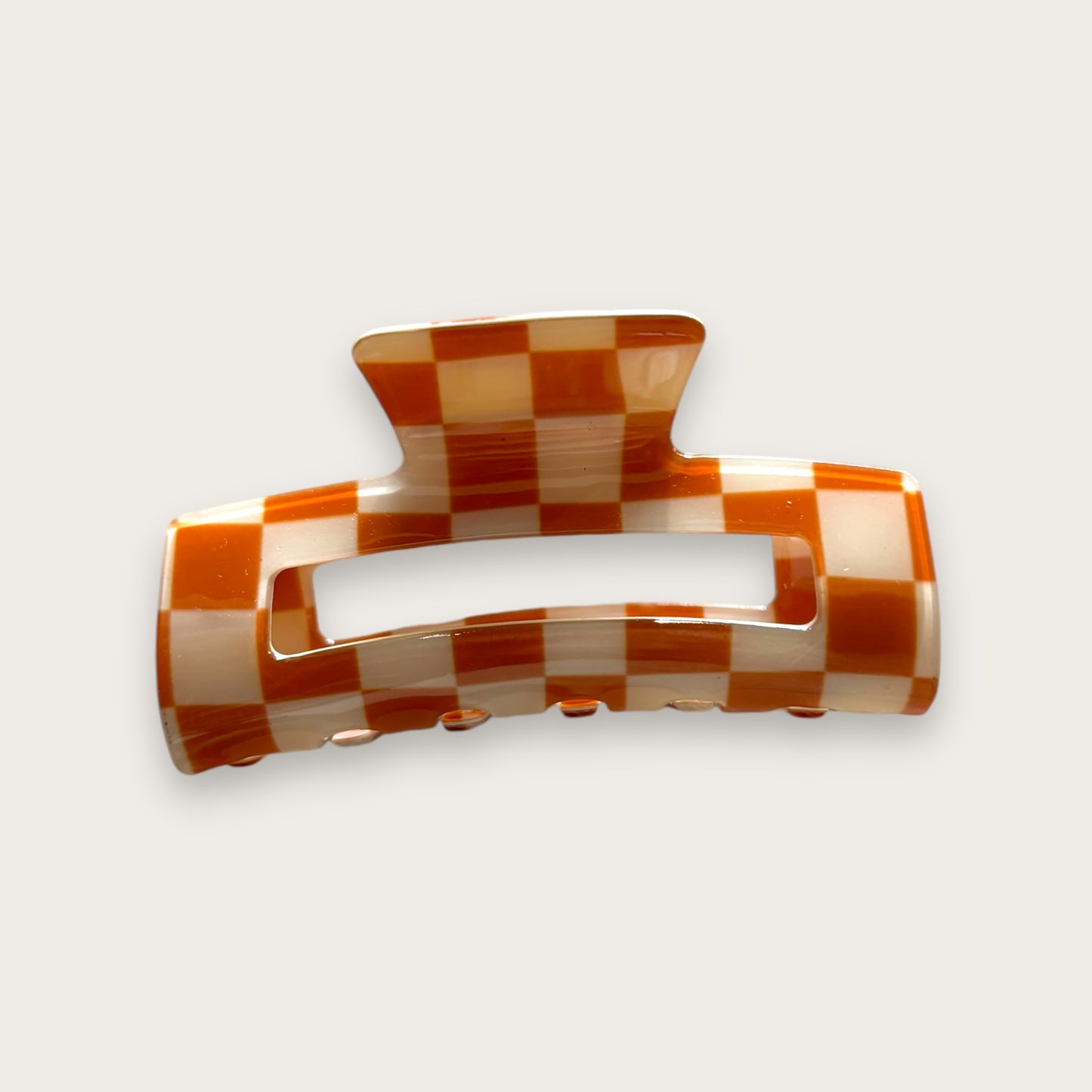 Checkerboard Claw Clip