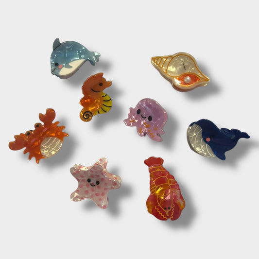 Mini Seashore Claw Clip