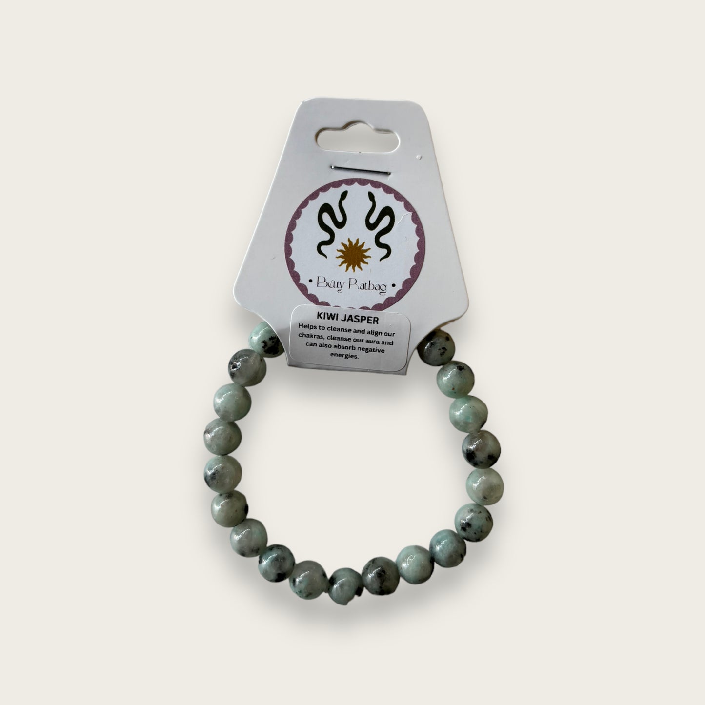 Kiwi Jasper Bracelet