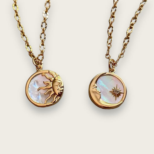 Sun & Moon Necklaces