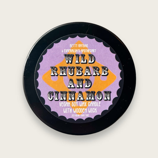 Wild Rhubarb & Cinnamon Candle