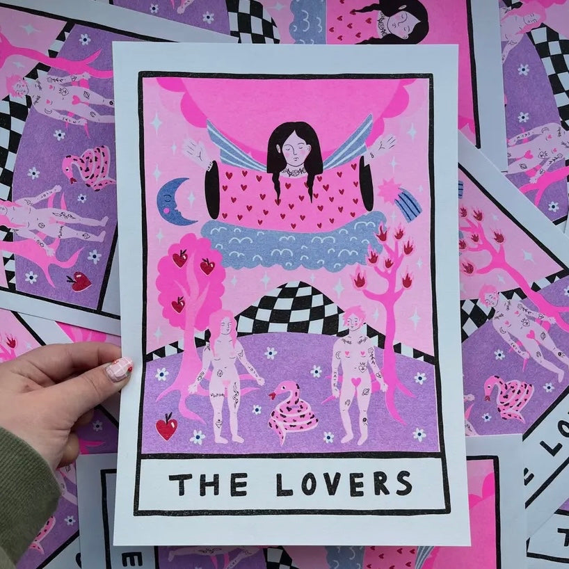 The Lovers Tarot Print