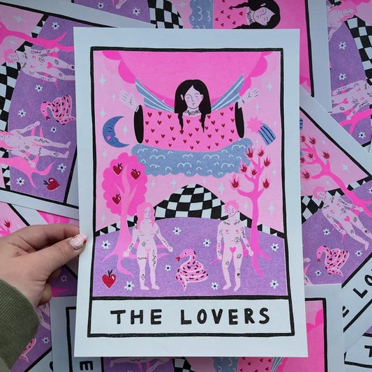 The Lovers Tarot Print