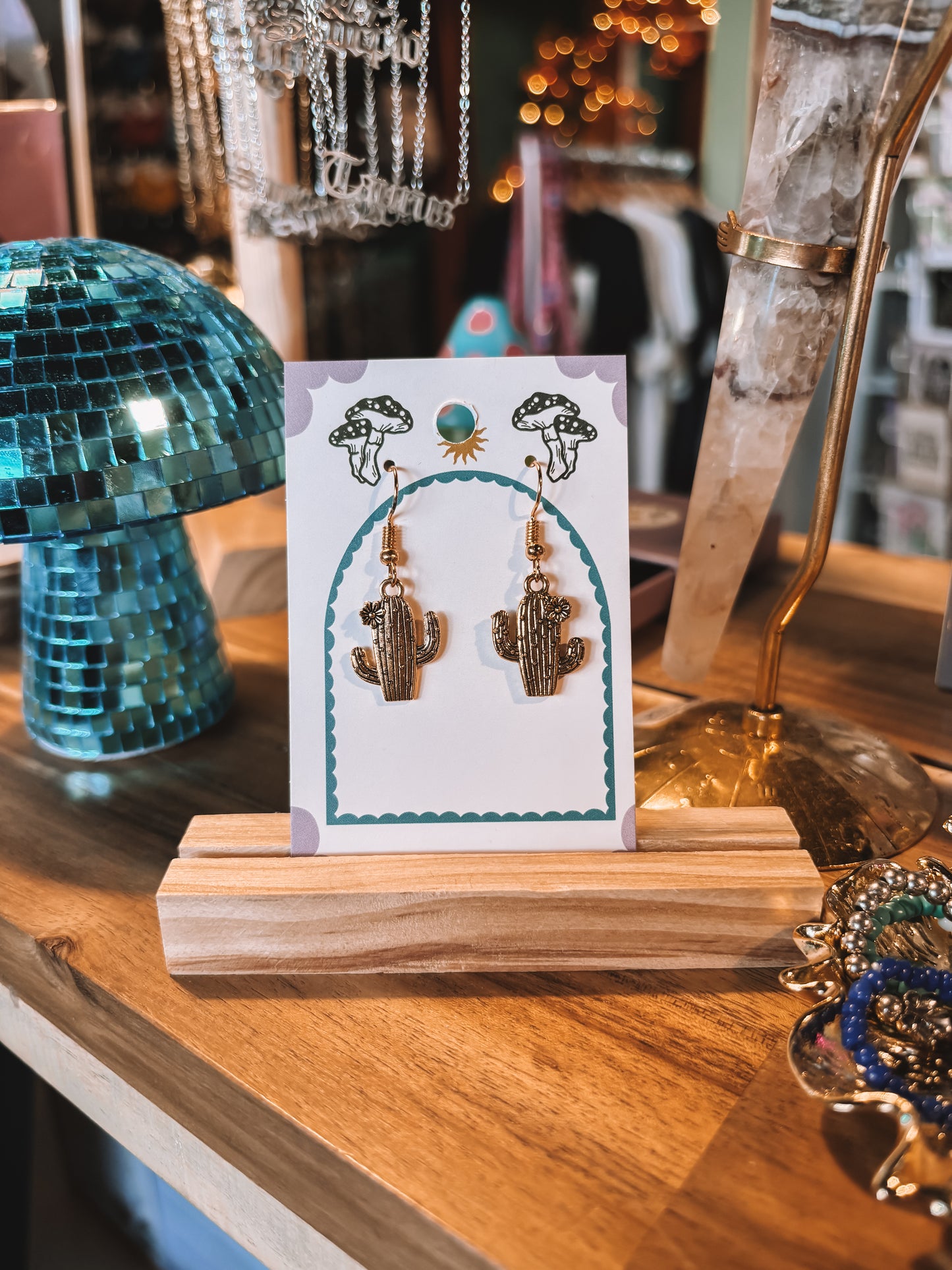 Cactus Earrings