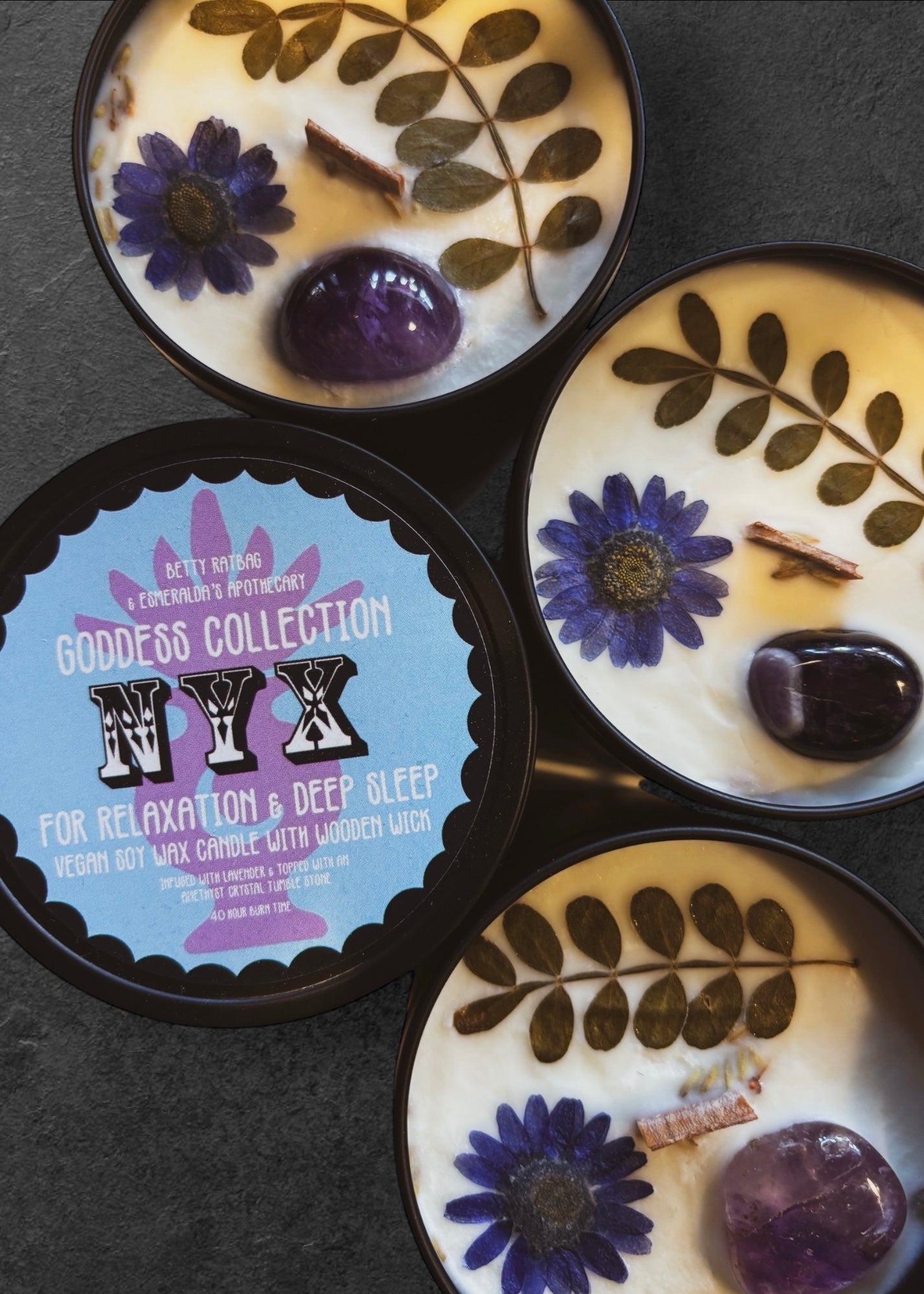 Nyx - Amethyst Candle 40hrs