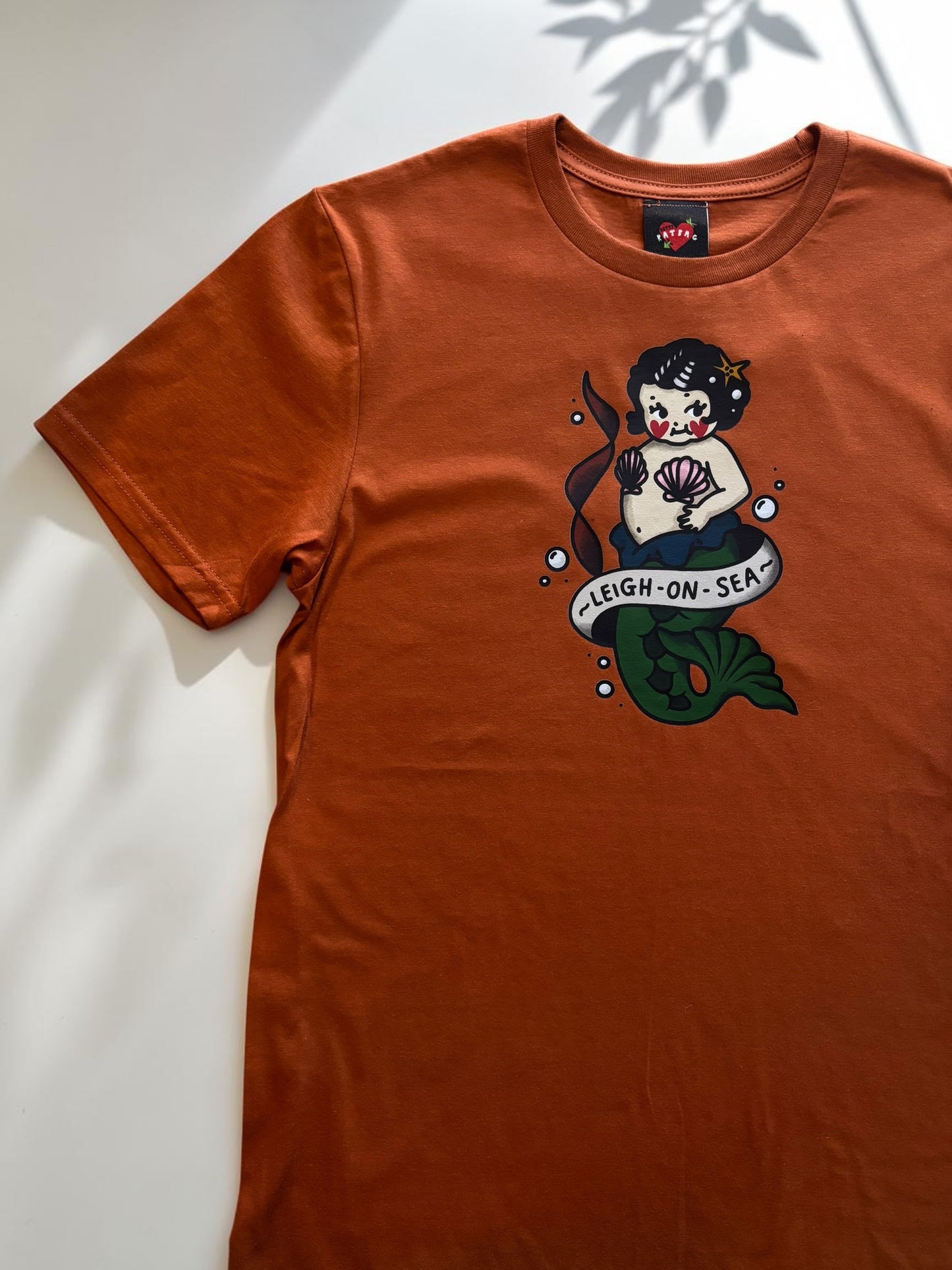Mermaid Kewpie - Leigh-On-Sea T-Shirt