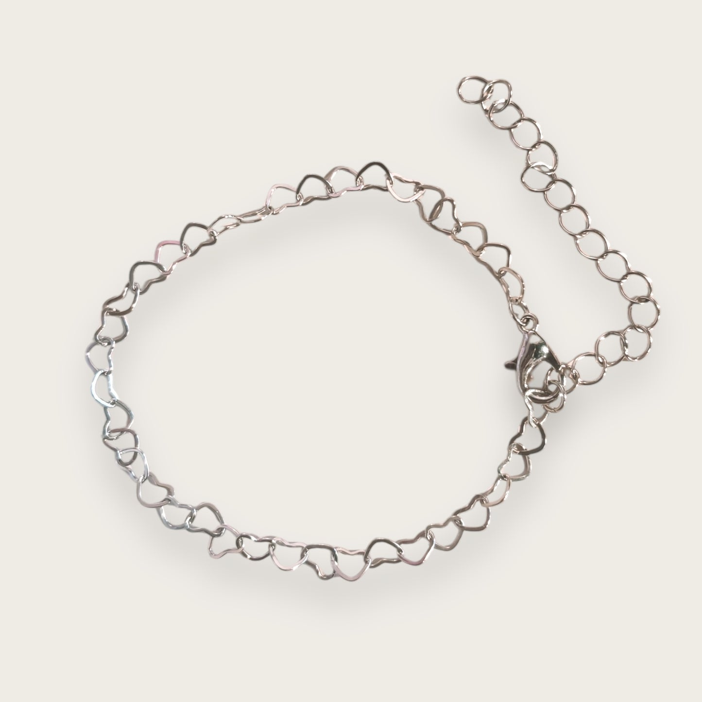 No.03 Bracelet 1pc - Silver Tone