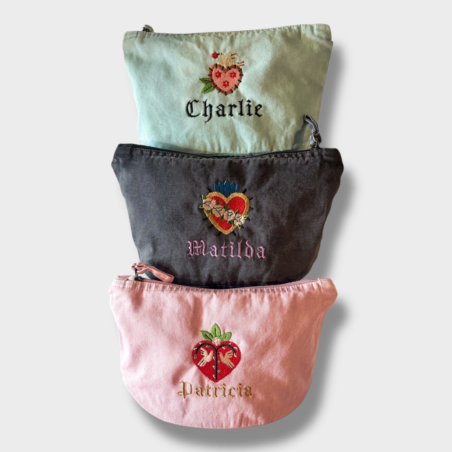 Custom Embroidered Pouch