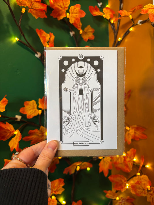 High Priestess - Greeting Card