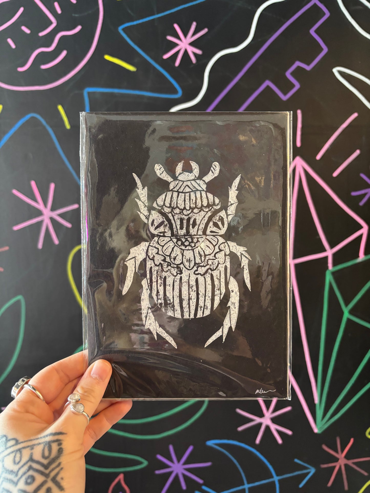 Beetle -Lino