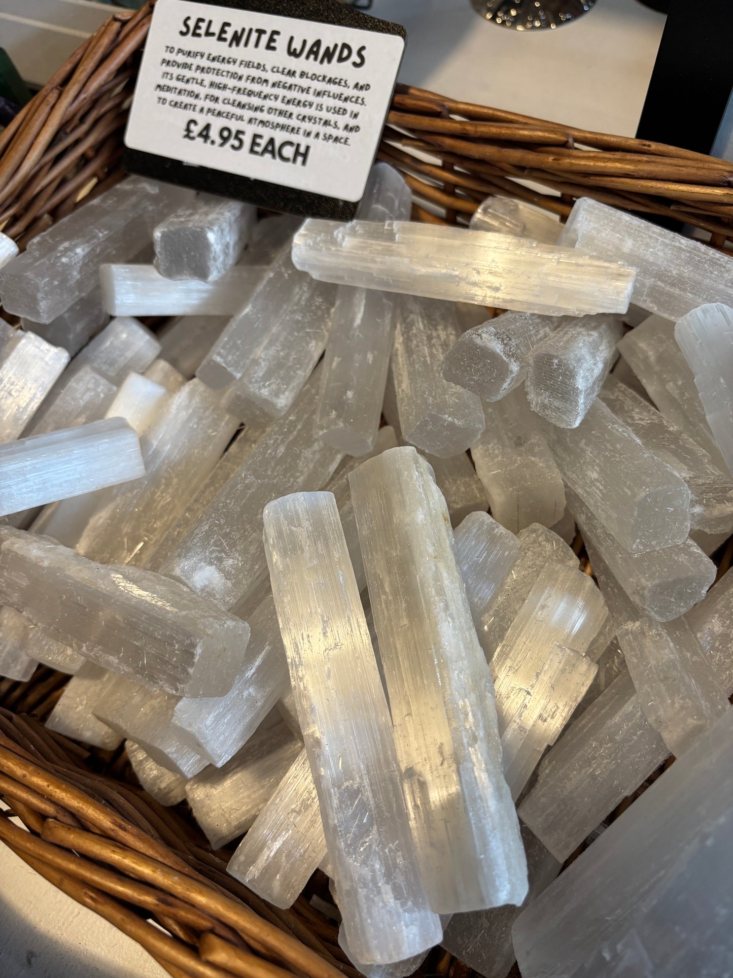 Selenite Wands