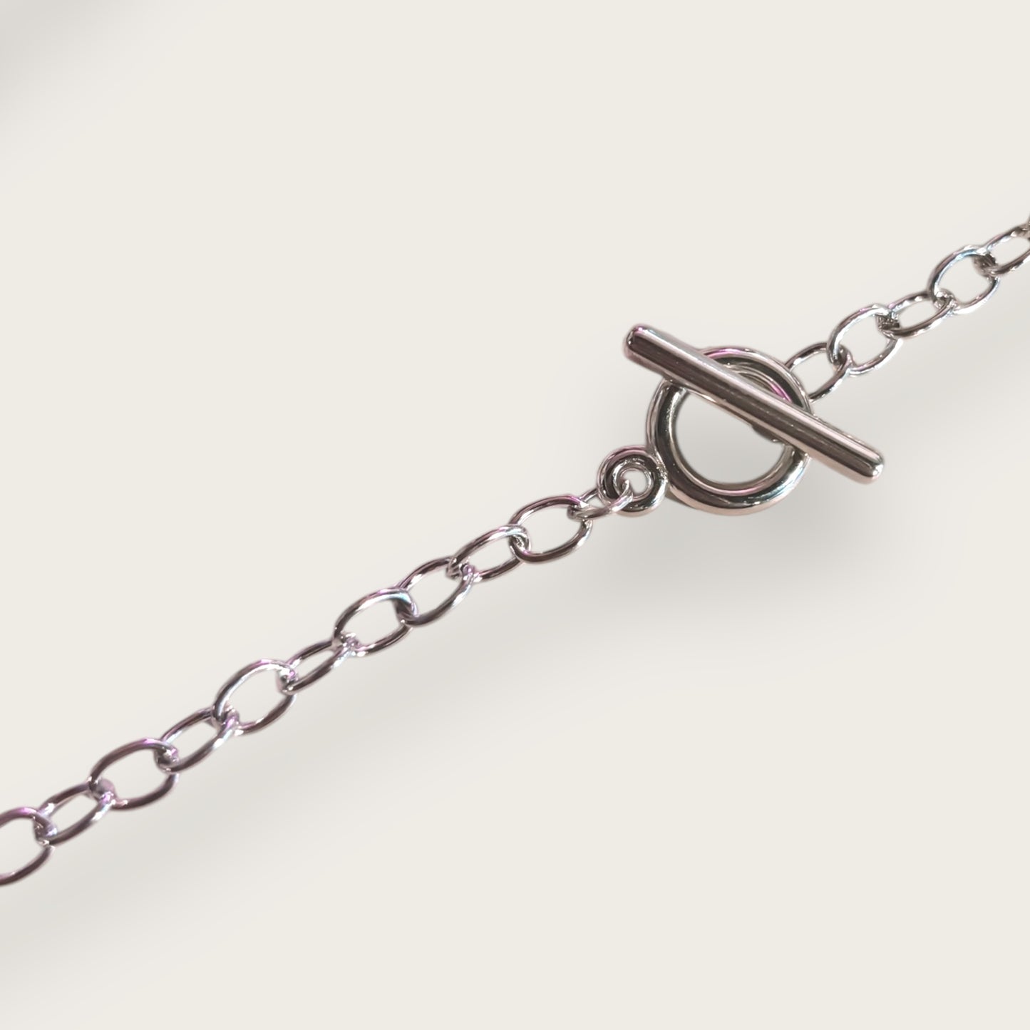 No.02 Bracelet 1pc - Silver Tone