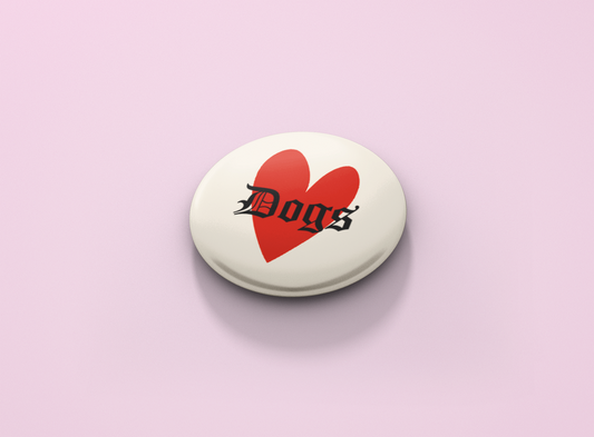 Dogs Button Badge