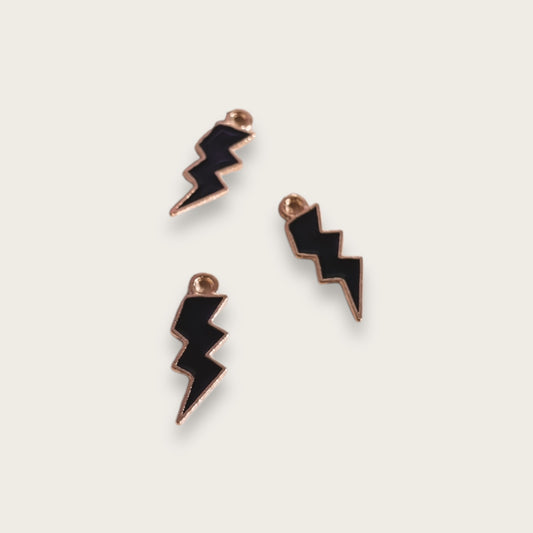 Bolt Charm 1pc - Gold Tone