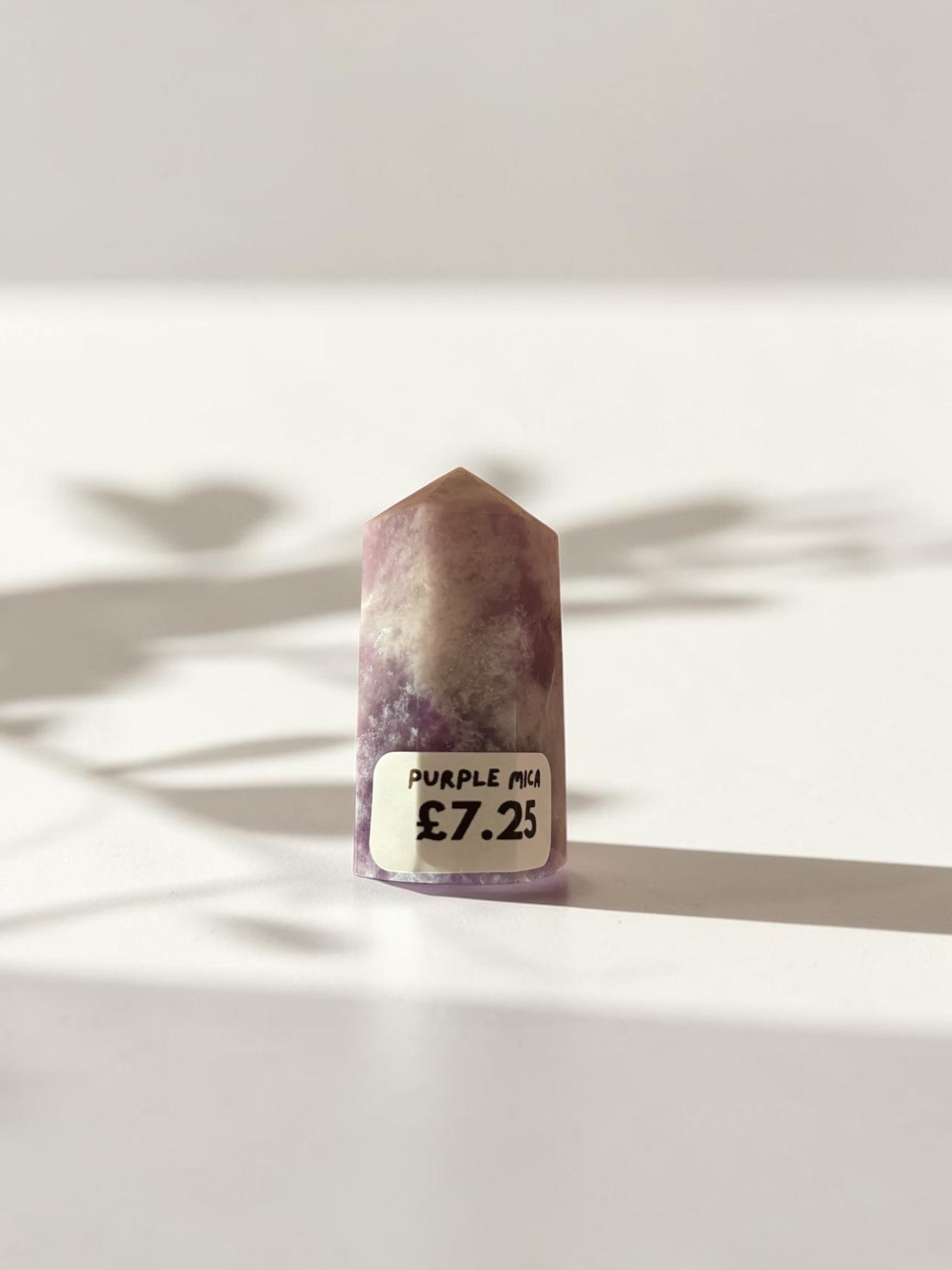 Purple Mica Crystal Tower