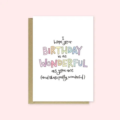 Birthday Greeting Card