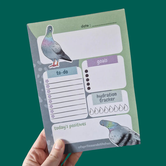 Curious Pigeon Daily Planner