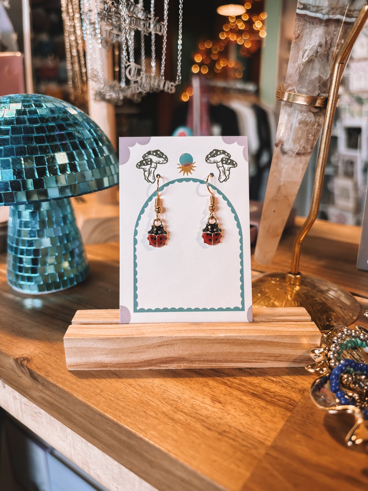 Ladybird Earrings