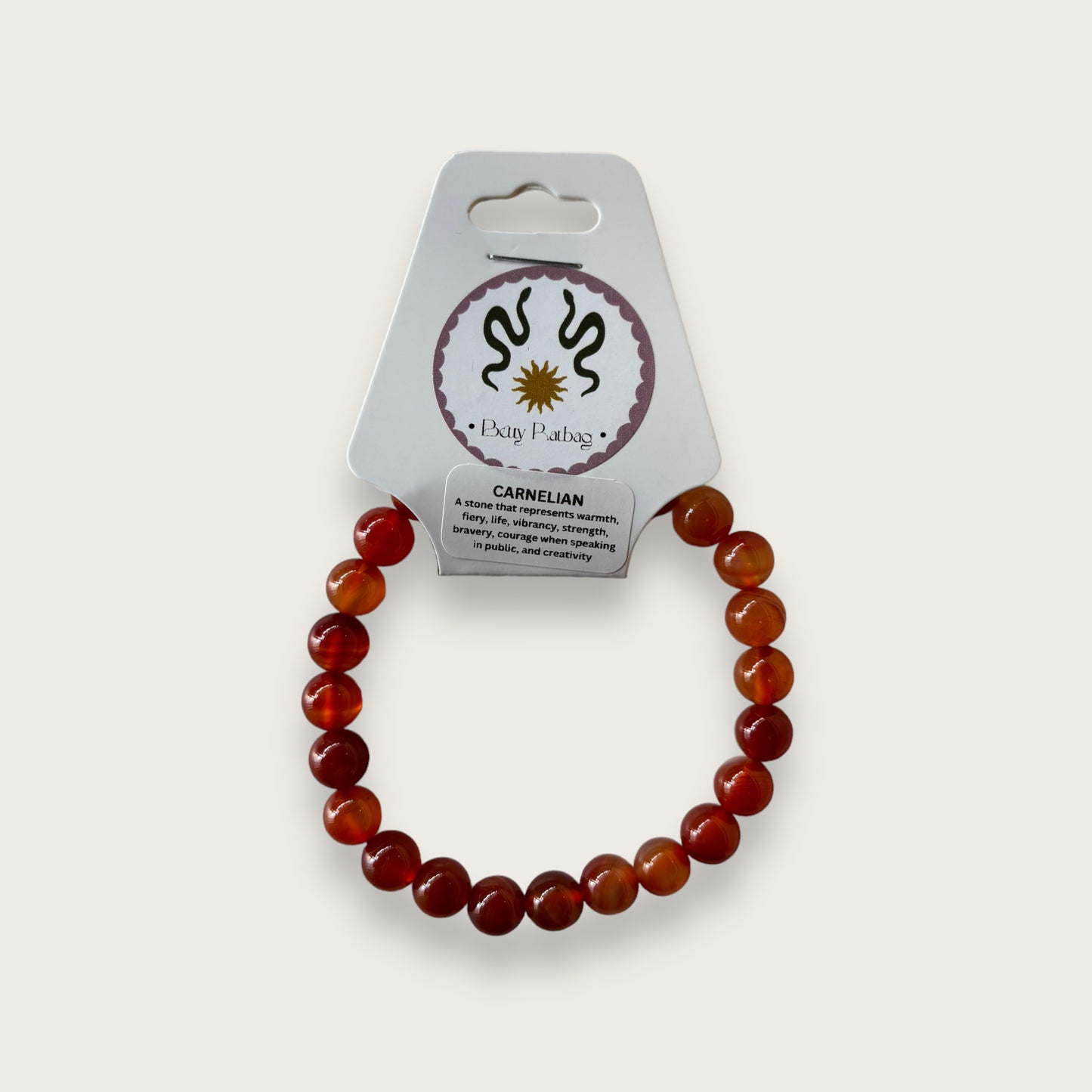 Carnelian Bracelet