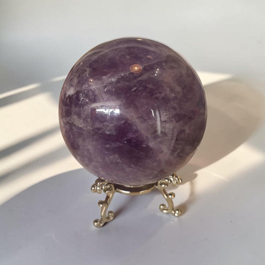 Dream Amethyst Sphere With Stand