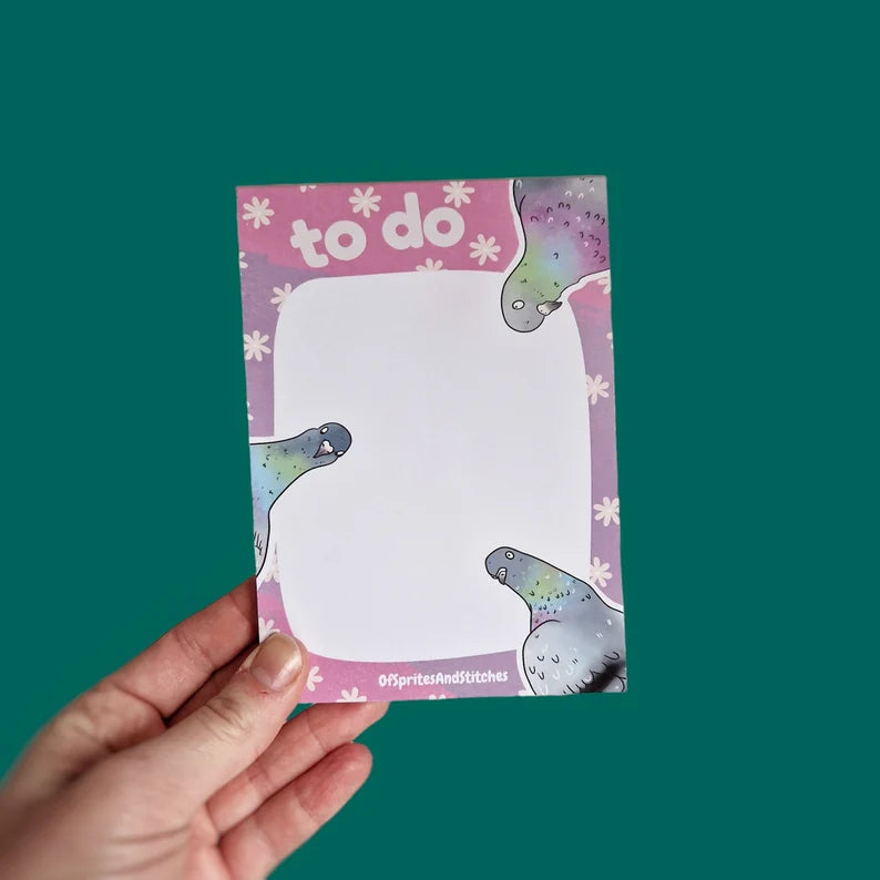 Pigeon Notepad