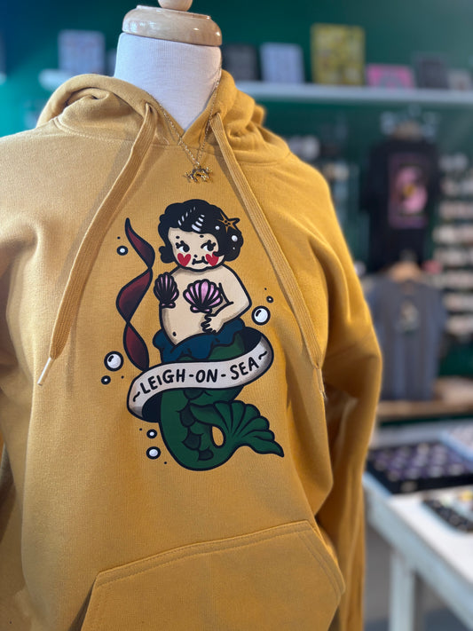 Mermaid Kewpie - Leigh-On-Sea Hoodie