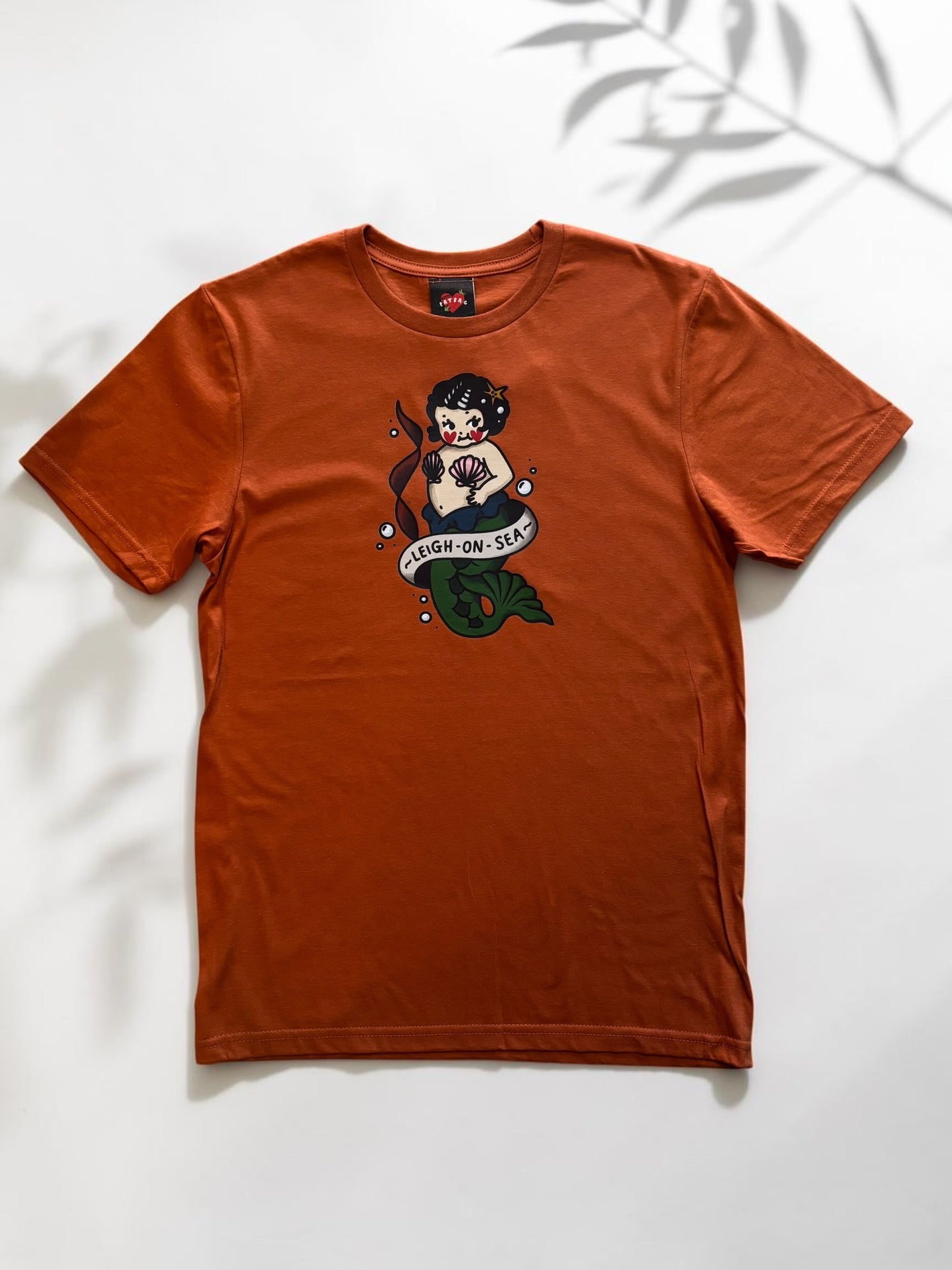 Mermaid Kewpie - Leigh-On-Sea T-Shirt