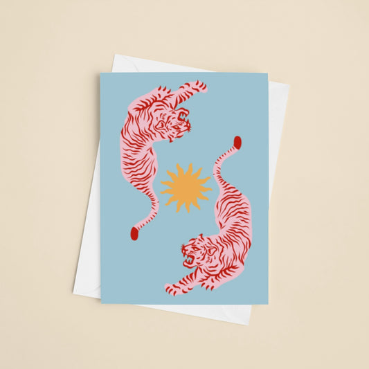 Tigers Greeting Card