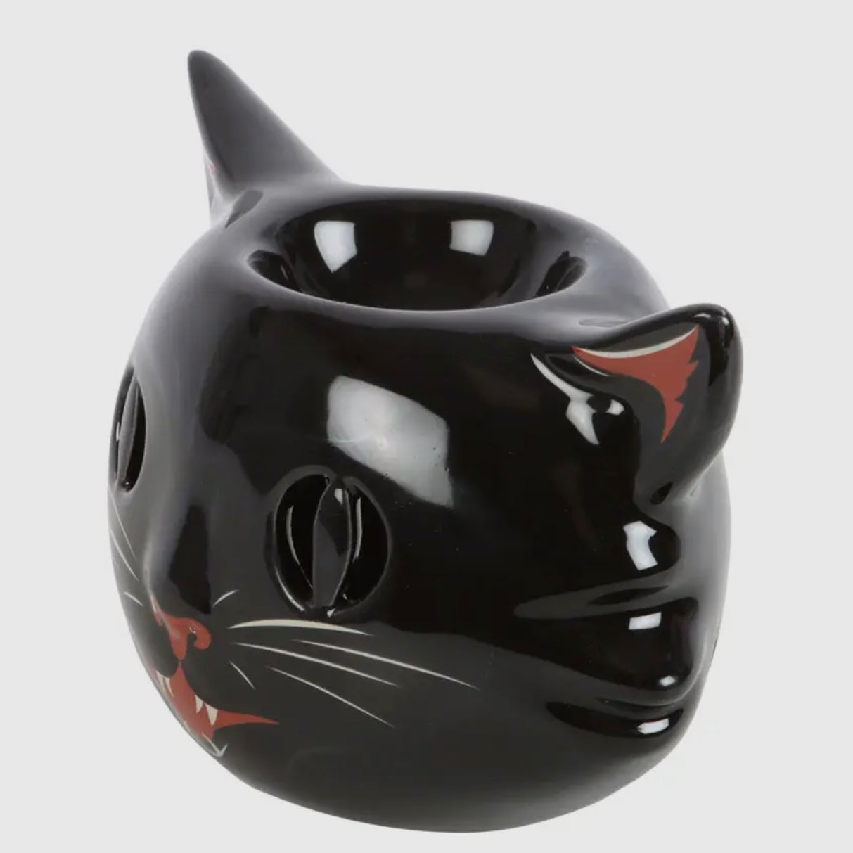 Spooky Halloween Cat Burner