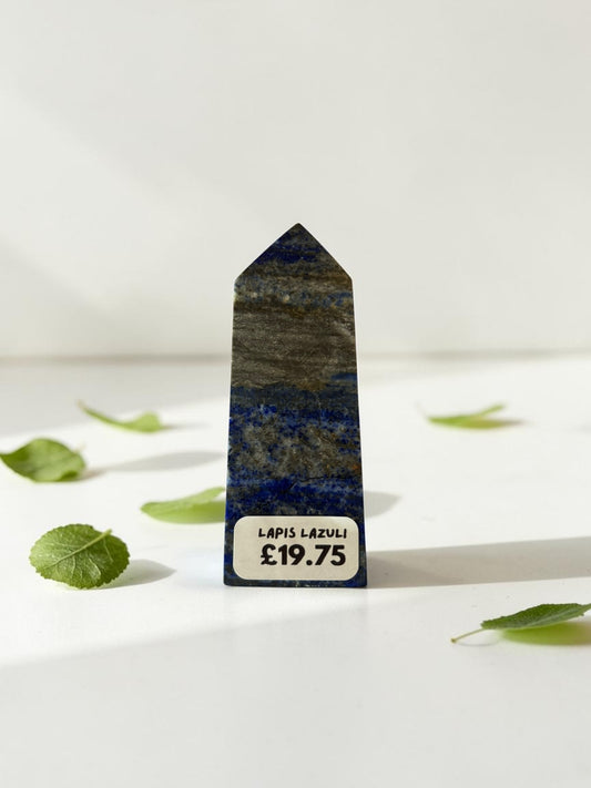 Lapis lazuli Crystal Tower