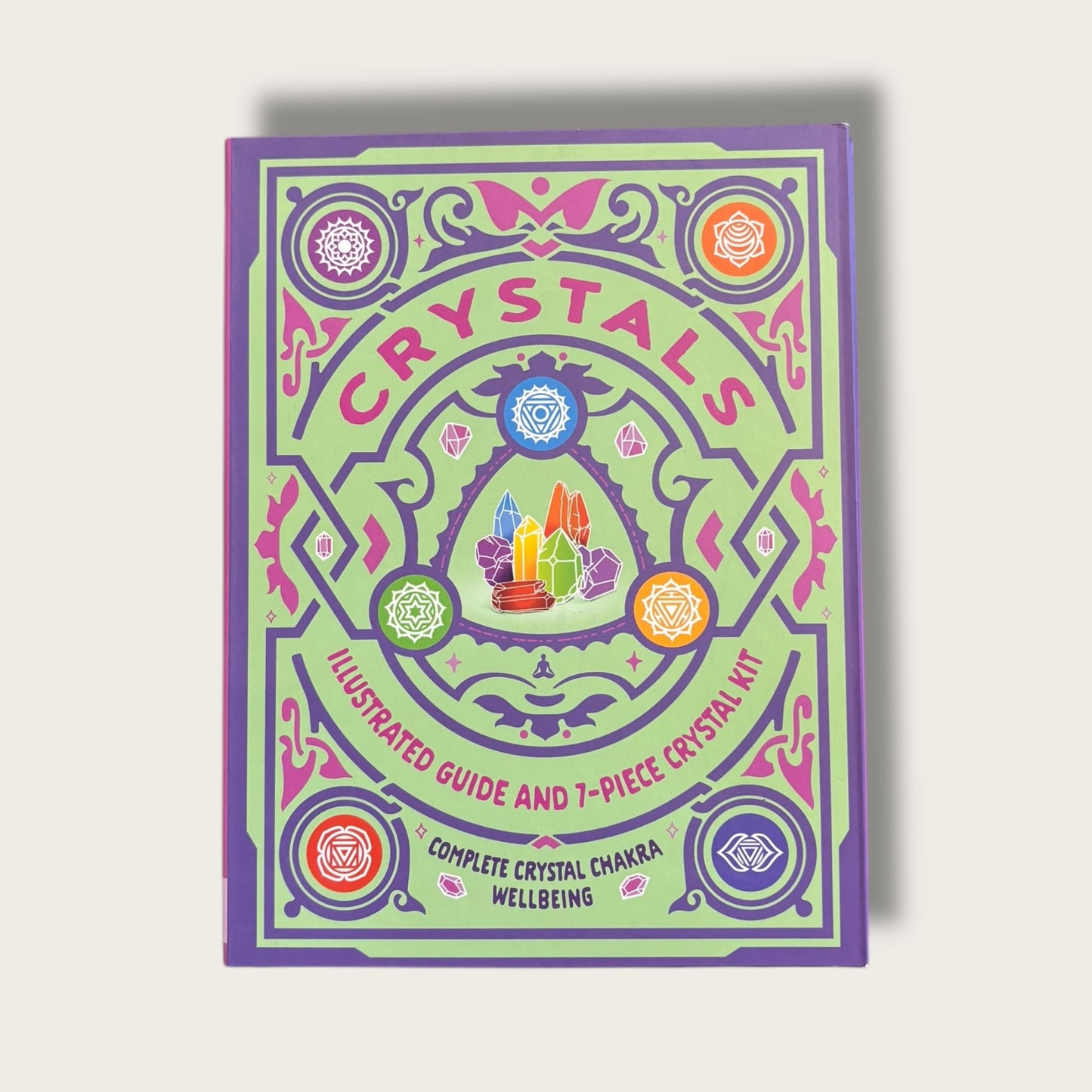 Cystals Illustrated Guide & 7-Piece Crystal Kit