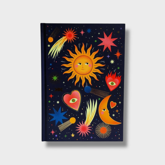 Luminary Ruled Notebook | Luxury Gold Foil